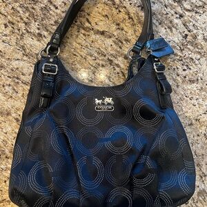 Coach Black and Blue Women's Bag